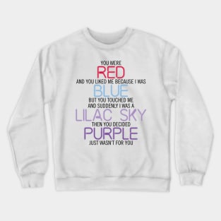 lilac sky Crewneck Sweatshirt